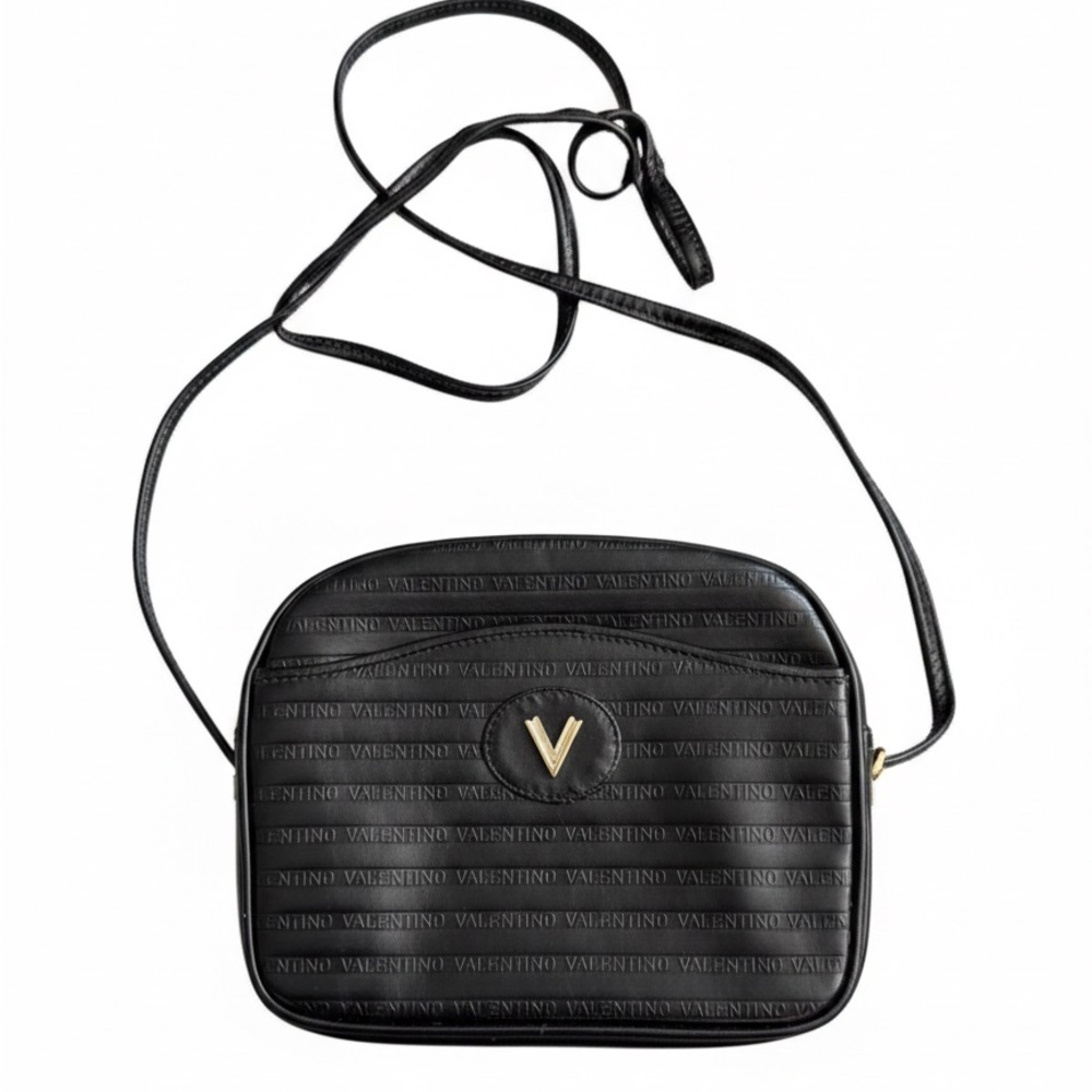 Vintage Valentino Black Crossbody Bag